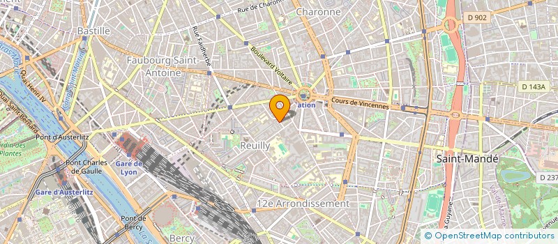 localisation de l'entreprise COCONUTS  PARIS