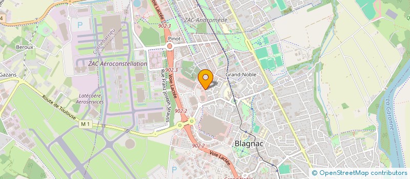 localisation de l'entreprise COCOOL ENERGIE à BLAGNAC