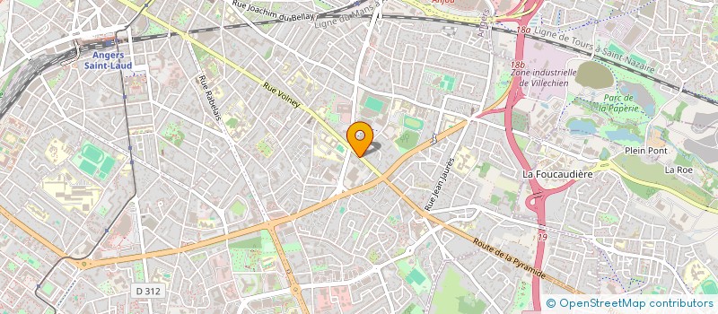 localisation de l'entreprise COCOON à ANGERS