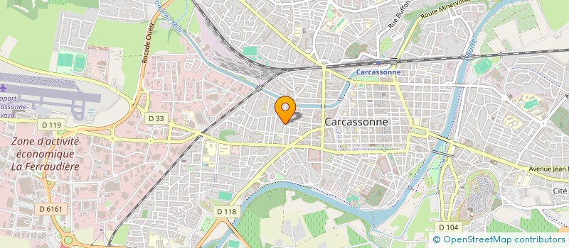 localisation de l'entreprise COCOON à CARCASSONNE