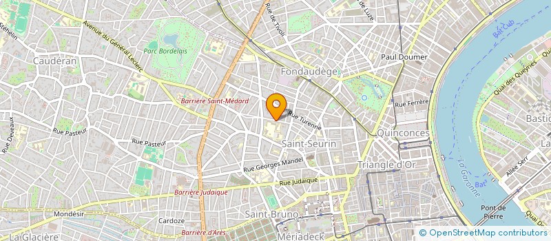 localisation de l'entreprise COCOON à BORDEAUX