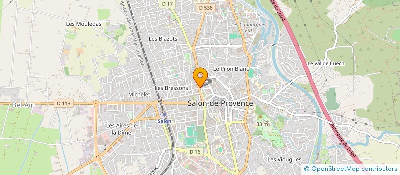 localisation de l'entreprise COCOON à SALON-DE-PROVENCE