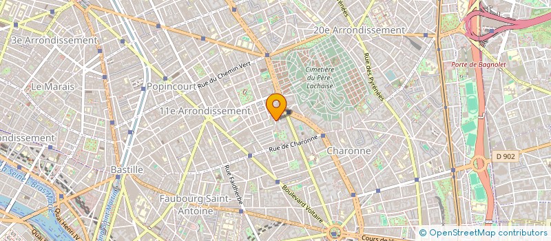 localisation de l'entreprise COCOON à GARCHES