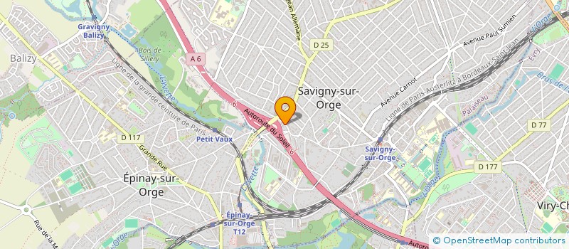 localisation de l'entreprise COCOON & B à RIS-ORANGIS