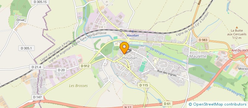 localisation de l'entreprise COCOON HOUDAN à HOUDAN