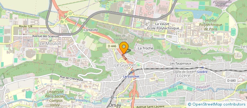 localisation de l'entreprise COCOON IMMOBILIER  ORSAY