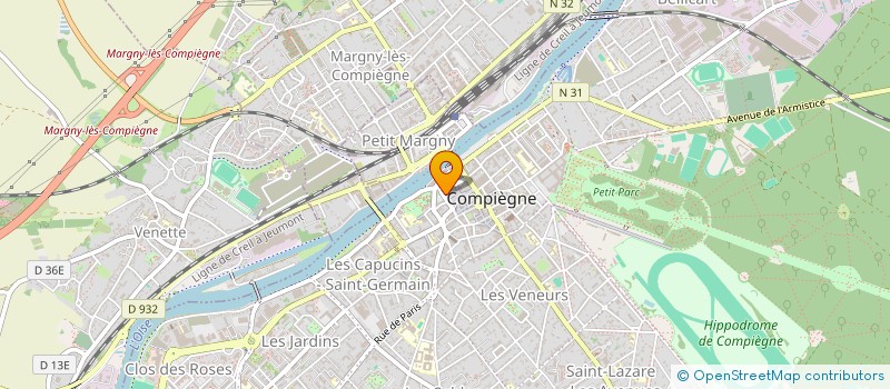 localisation de l'entreprise COCOON INTERNATIONAL à COMPIEGNE