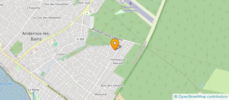 localisation de l'entreprise COCOON - JI  ANDERNOS-LES-BAINS