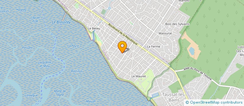 localisation de l'entreprise COCOON PHOTO  ANDERNOS-LES-BAINS