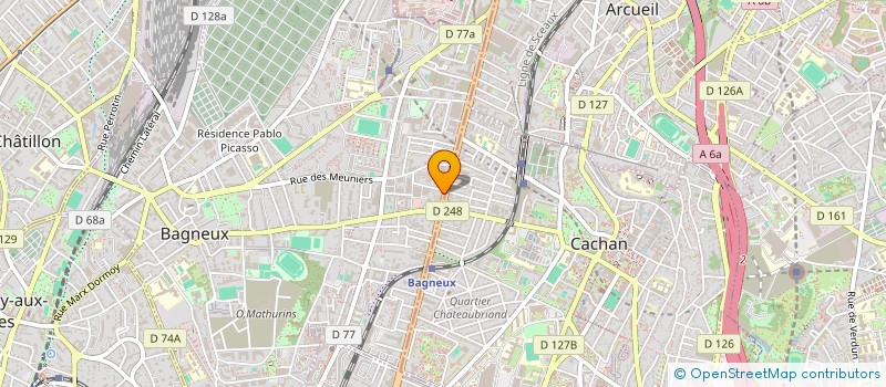 localisation de l'entreprise COCOON SERVICES à BAGNEUX