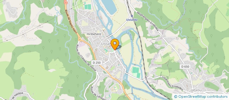 localisation de l'entreprise COCOON TOI T  USTARITZ