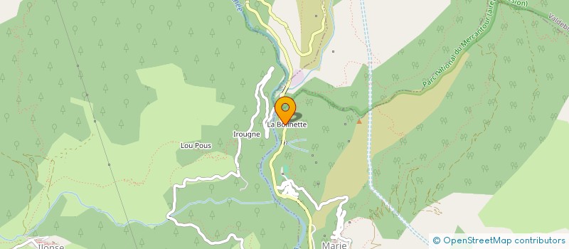 localisation de l'entreprise COCOON VALLEE à ISOLA