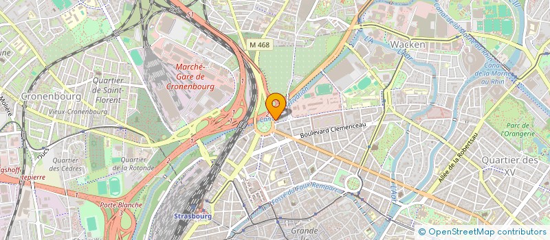 localisation de l'entreprise COCOONBNB à STRASBOURG