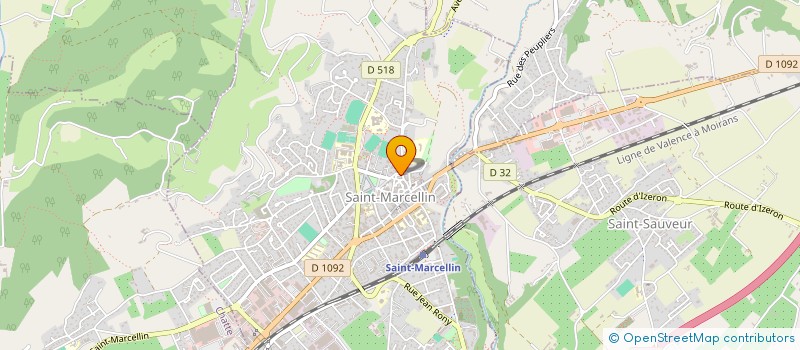 localisation de l'entreprise COCOONGIRLS  SAINT-MARCELLIN