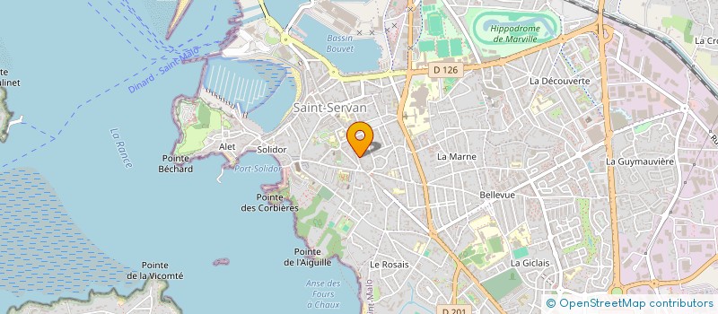 localisation de l'entreprise COCOONING à SAINT-MALO