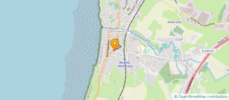 localisation de l'entreprise COCOONING à WIMEREUX