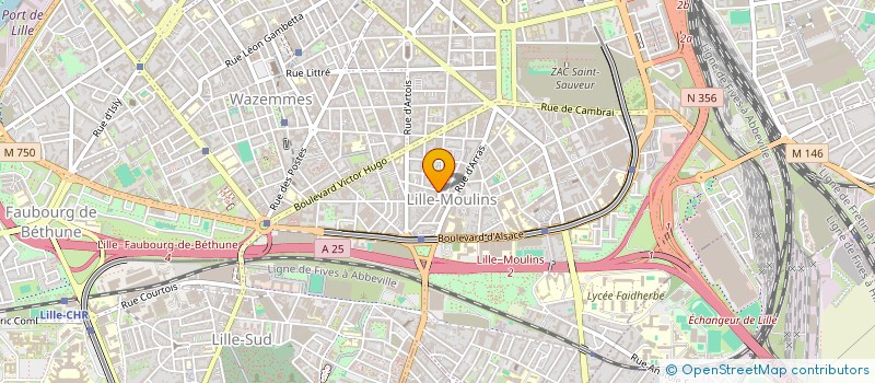 localisation de l'entreprise COCOONING SERVICE NETTOYAGE PRO à LILLE