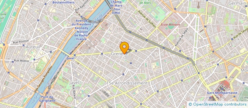 localisation de l'entreprise COCOREL  PARIS