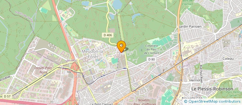 localisation de l'entreprise COCORENOV à CLAMART