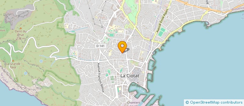 localisation de l'entreprise COCORESE FLORENT à LA CIOTAT