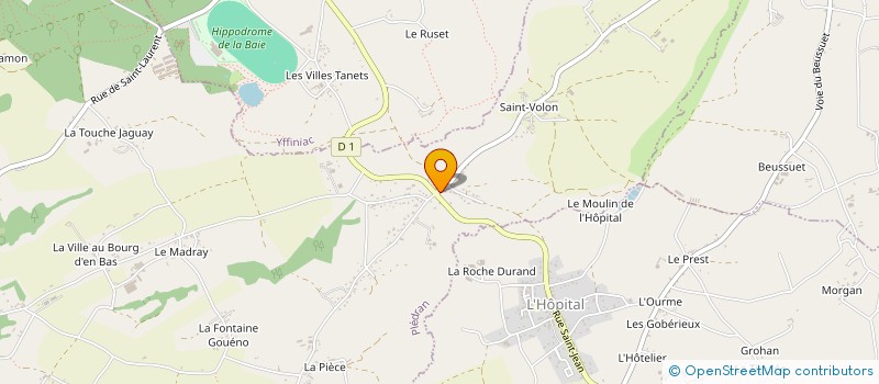 localisation de l'entreprise COCORI'BREIZH  PLEDRAN