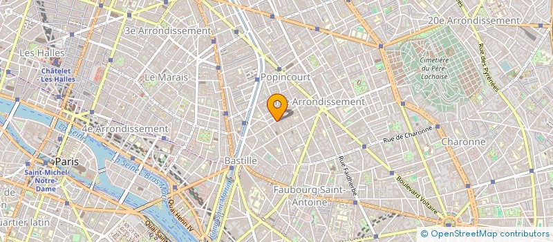 localisation de l'entreprise COCORICO INVEST 2  PARIS