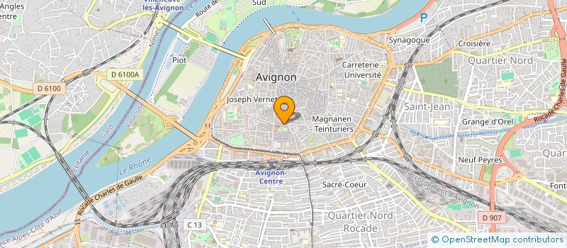 localisation de l'entreprise COCORICO VILLAGE  AVIGNON