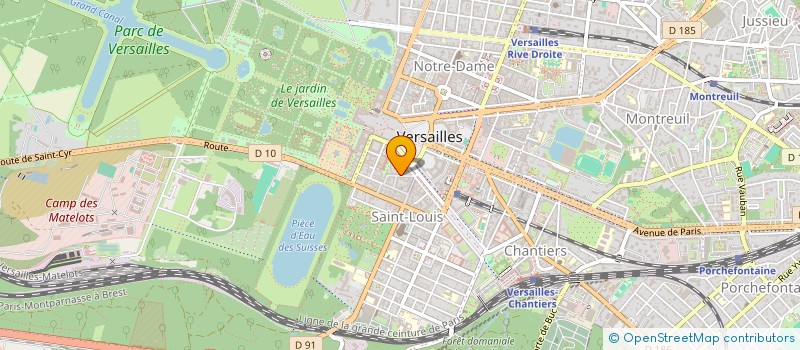 localisation de l'entreprise COCOROSIE à VERSAILLES