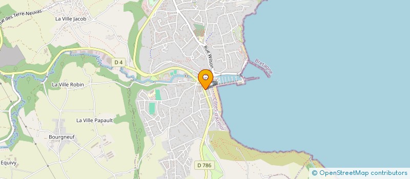 localisation de l'entreprise COCOTTE BINIC à BINIC-ETABLES-SUR-MER