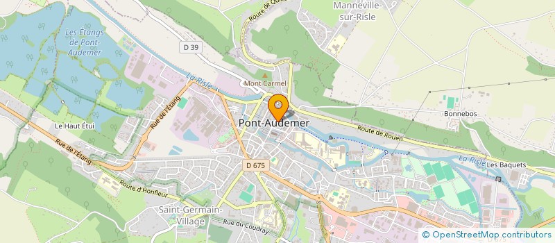 localisation de l'entreprise COCOTTE & CO  PONT-AUDEMER