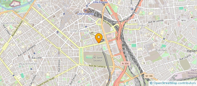 localisation de l'entreprise COCOTTE INVEST  LILLE