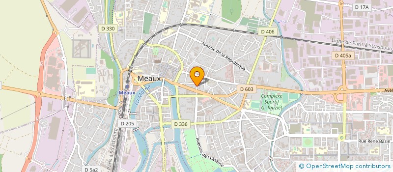 localisation de l'entreprise COCOTTES ET CIE à MEAUX