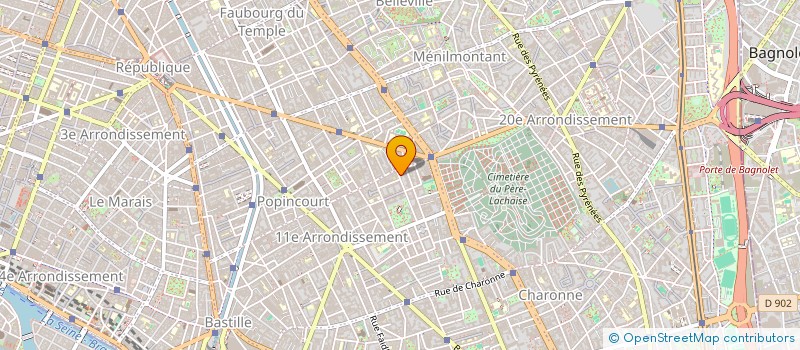 localisation de l'entreprise COCOZINHO  PARIS