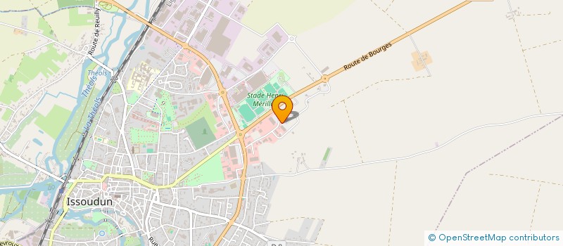 localisation de l'entreprise COCYPA à ISSOUDUN