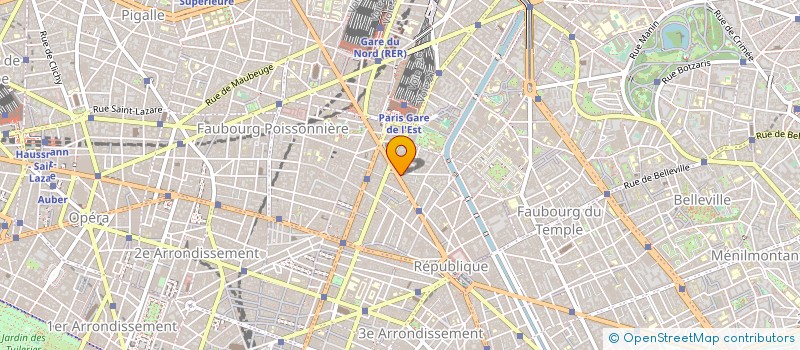 localisation de l'entreprise COD  PARIS