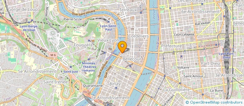 localisation de l'entreprise COD UP à LYON