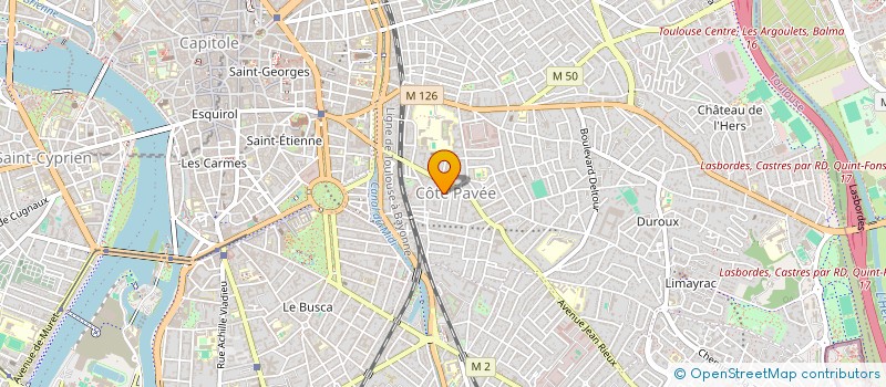 localisation de l'entreprise CODA NORMA à TOULOUSE