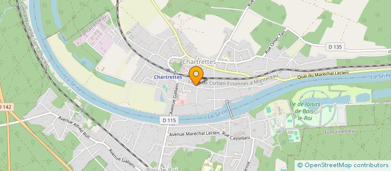 localisation de l'entreprise CODALII  CHARTRETTES