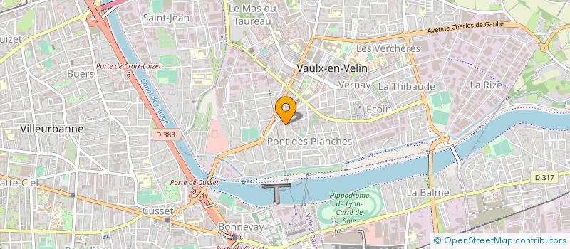 localisation de l'entreprise CODALYS SA  VAULX-EN-VELIN