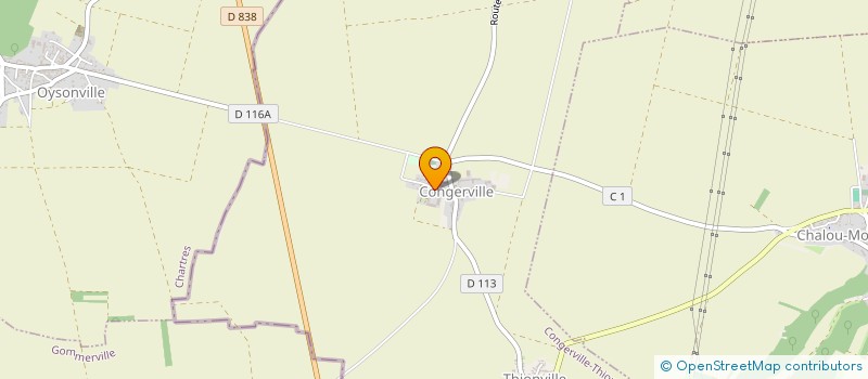 localisation de l'entreprise CODAM  CONGERVILLE-THIONVILLE