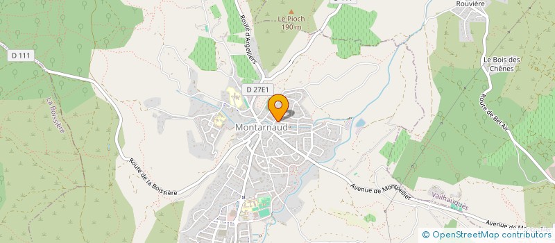 localisation de l'entreprise CODAMAD  MONTARNAUD