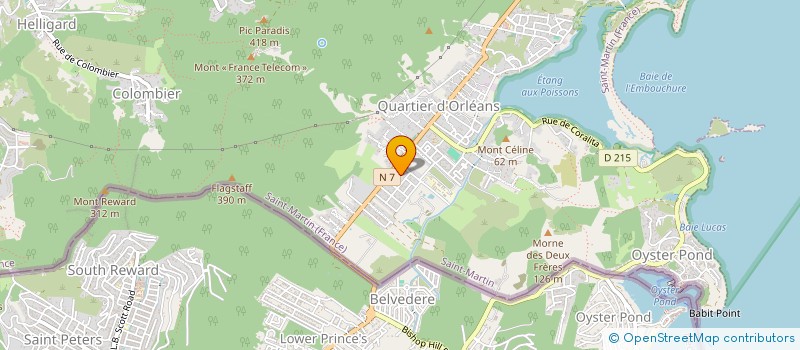 localisation de l'entreprise CODAMART  SAINT MARTIN