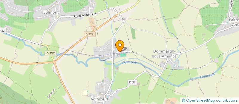 localisation de l'entreprise CODAN  DOMMARTIN-SOUS-AMANCE