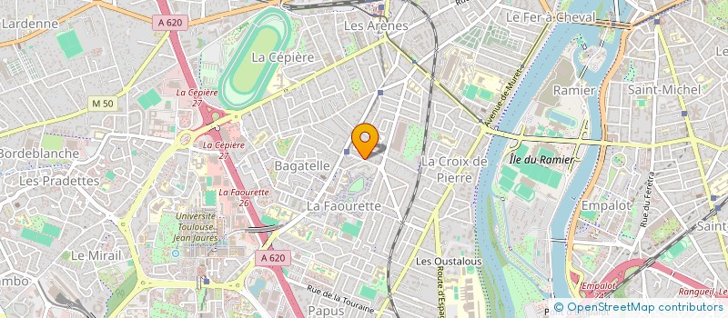 localisation de l'entreprise CODANOVA à TOULOUSE