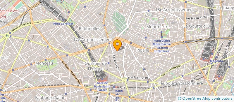 localisation de l'entreprise CODAR INTERNATIONAL  PARIS