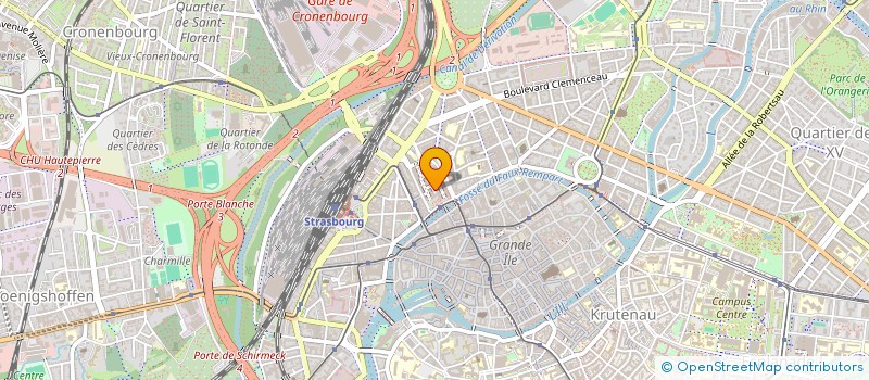 localisation de l'entreprise CODAZZI - KALT PATRIMOINE CONSEILS à STRASBOURG