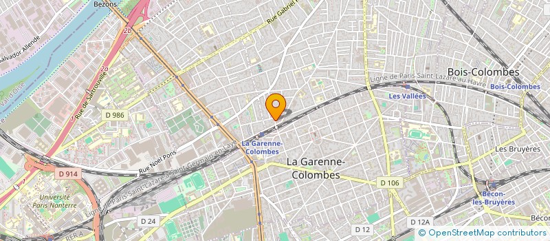 localisation de l'entreprise CODBY à COLOMBES