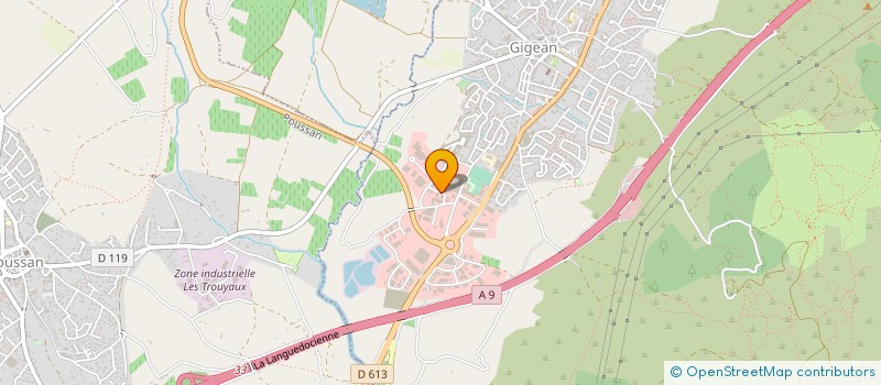 localisation de l'entreprise CODDOC à GIGEAN