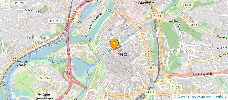 localisation de l'entreprise CODE 301  METZ