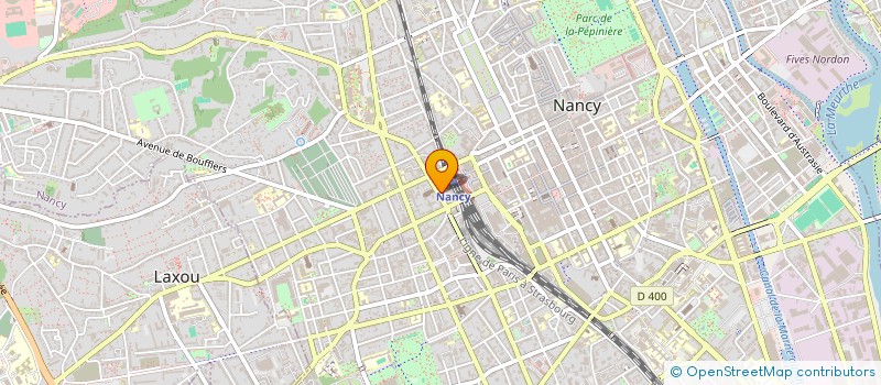 localisation de l'entreprise CODE à NANCY